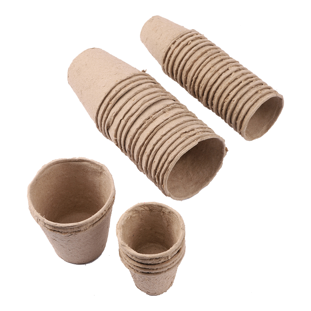 Peat Pellet Tray - 20 piezas 6,2 cm protección del